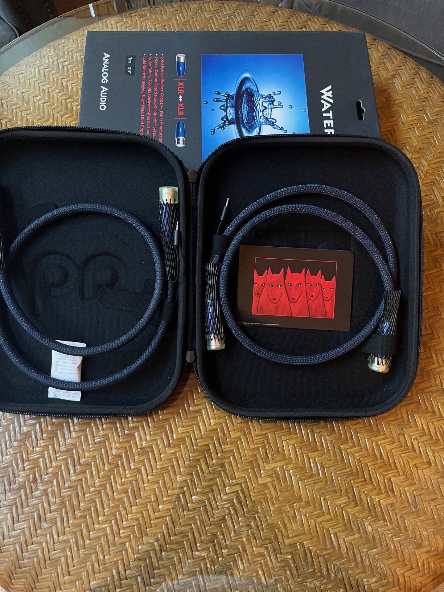 AudioQuest Water 1m XLR 7