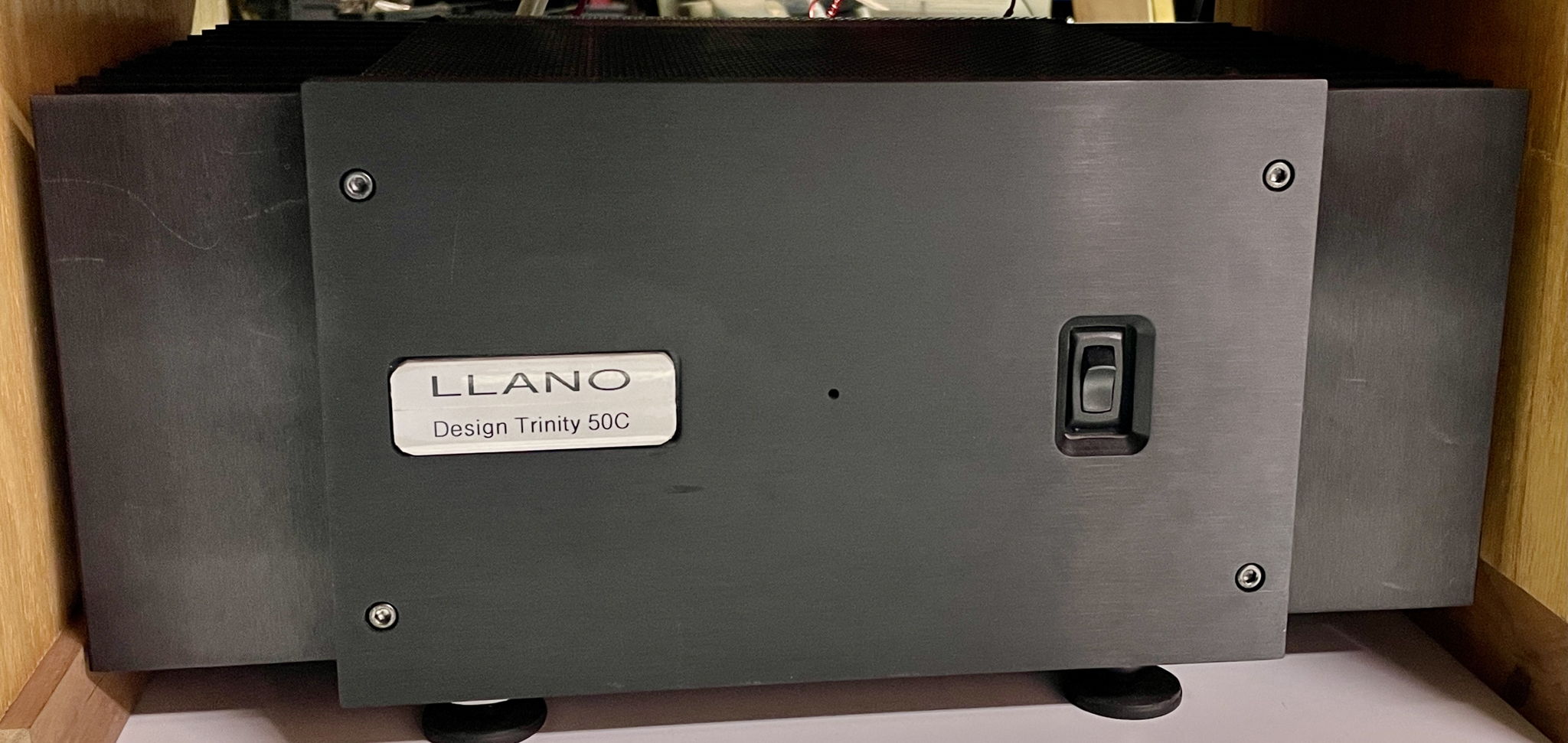 Llano Design Trnity 50C Tube Rare Hybrid Amplifier, Whi... 2