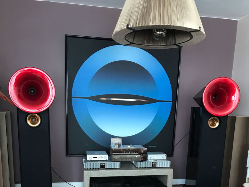 ACAPELLA オーディオ Acapella Audio Arts High Violon Suboctave Horn Speakers with