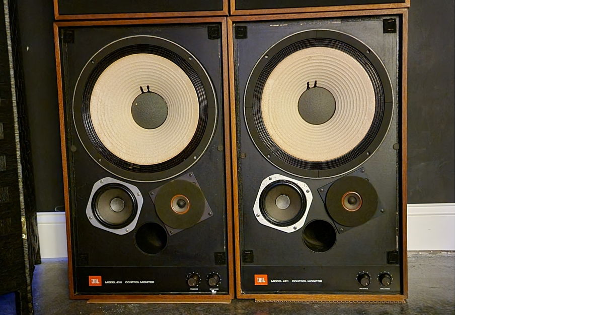 Jbl 4311 studio monitors hot sale