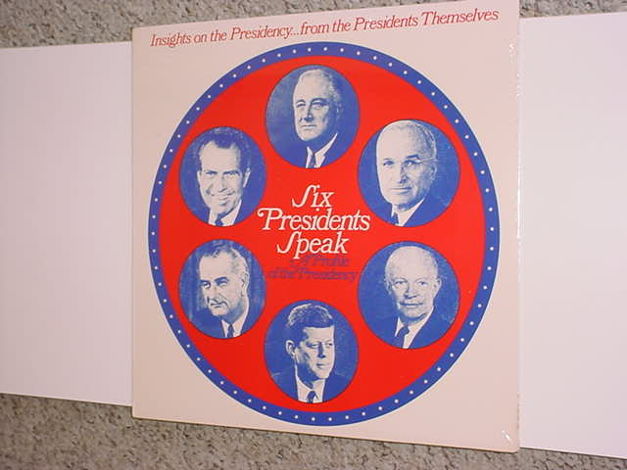 Sealed LP Record Six Presidents Speak - a profile of th...