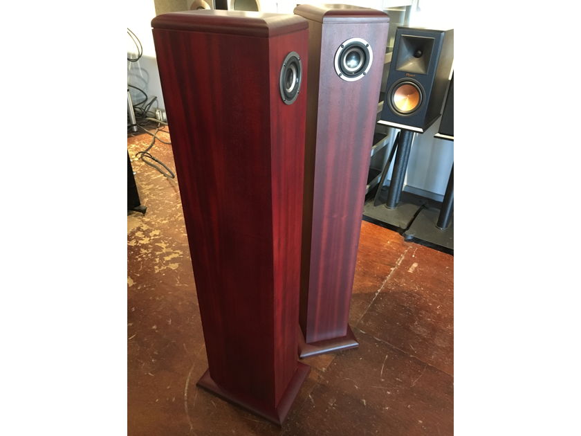 Acoustic Technologies CL-MRE-100 Classic Series Speakers NEW Pair Mahogany $2,450 Retail