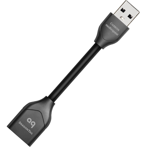 AudioQuest Dragontail USB 2.0 Extender; 4" Digital Inte...