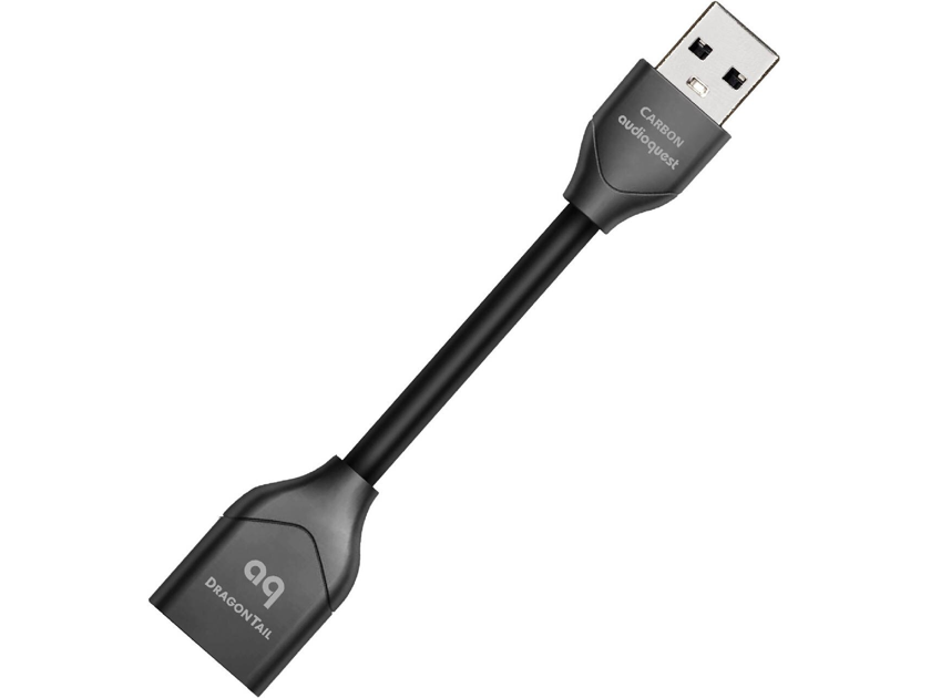 AudioQuest Dragontail USB 2.0 Extender; 4" Digital Interconnect (28219)