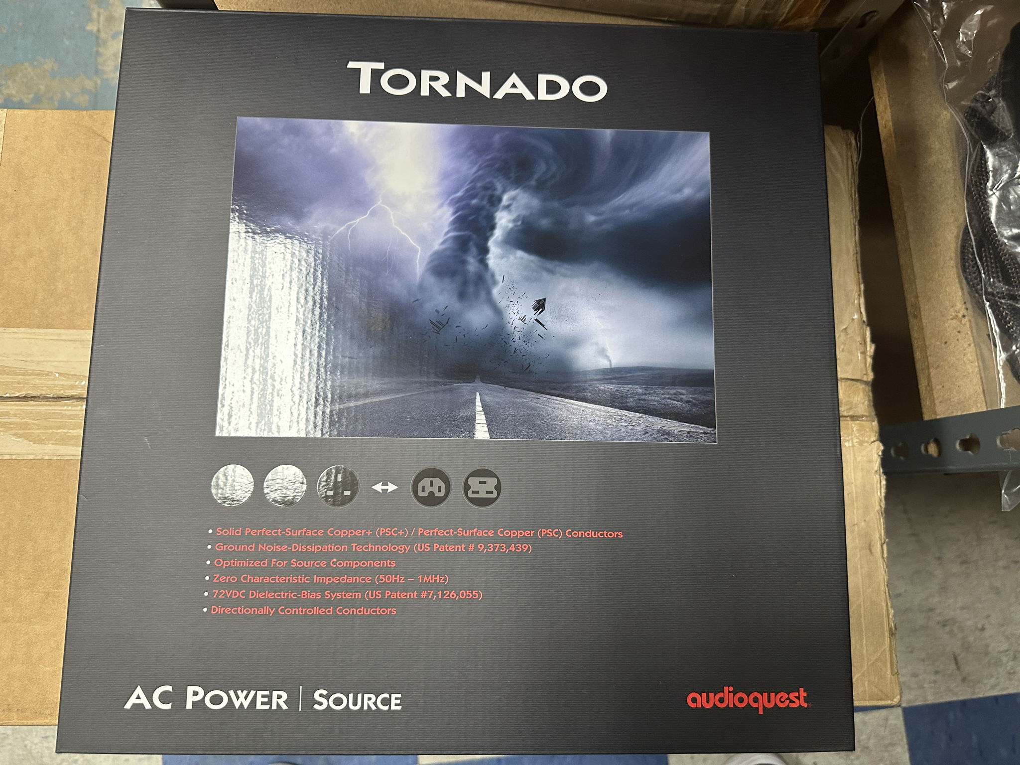 Audioquest  NRG Tornado Source 15-Amp AC Power Cable - ... 4