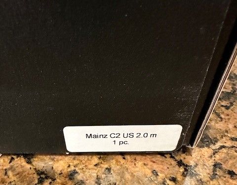 Ansuz Acoustics Mainz C2 Power Cable 2M length 5