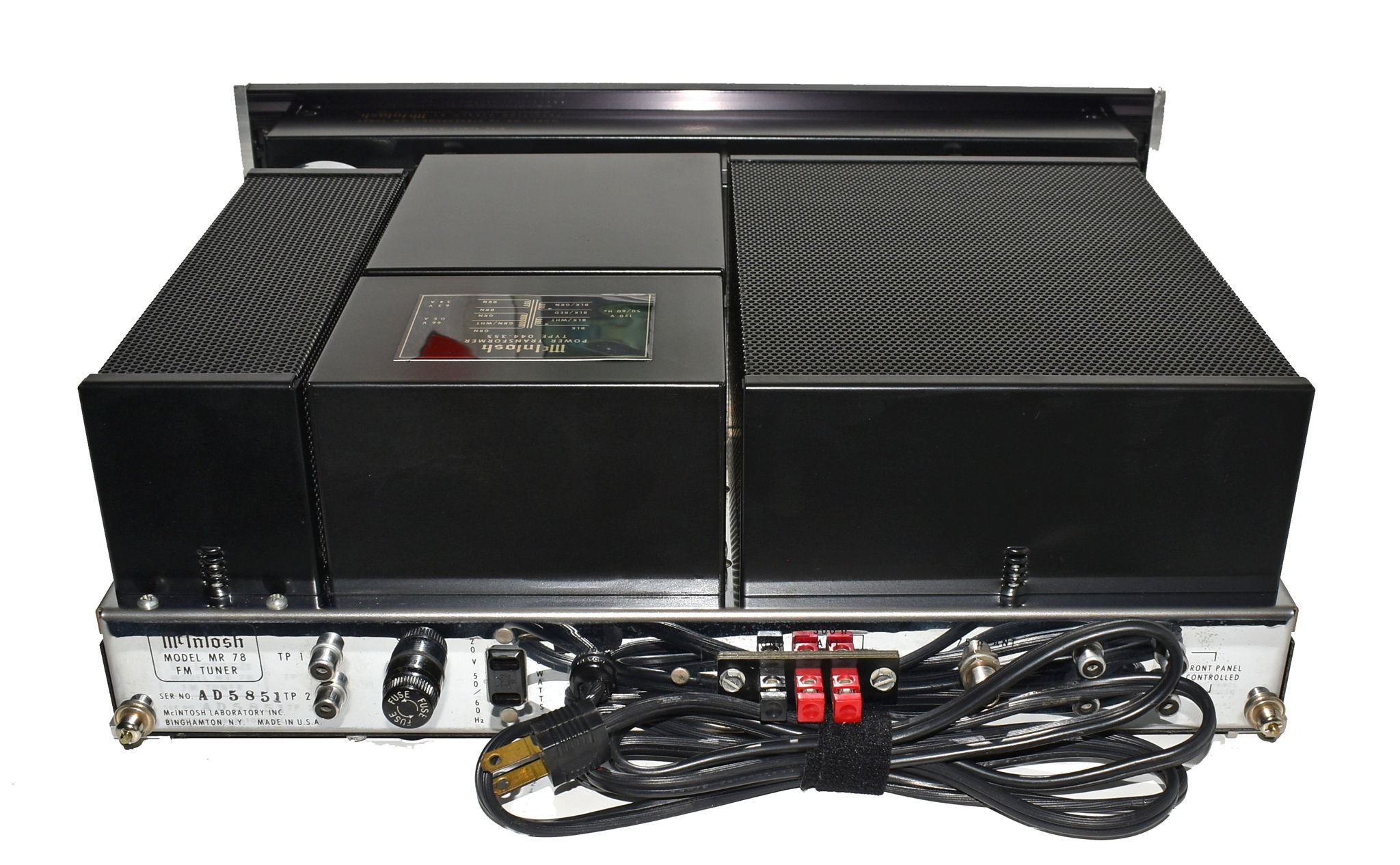 McIntosh MR 78 Solid State Digital FM Stereo TUNER Radio 9