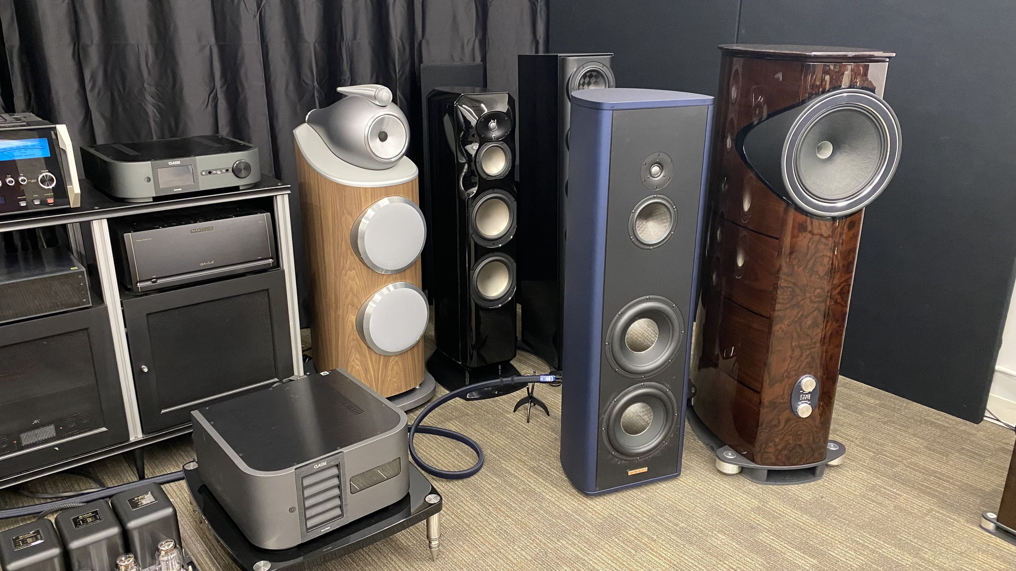 Magico S5 Beryllium M-Cast Blue Speakers with Crates 5