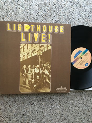 Lighthouse Live double Lp record  Evolution stereo 3014