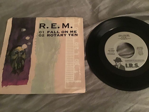 R.E.M. 45 With Picture Sleeve  Fall On Me/Rotary Ten