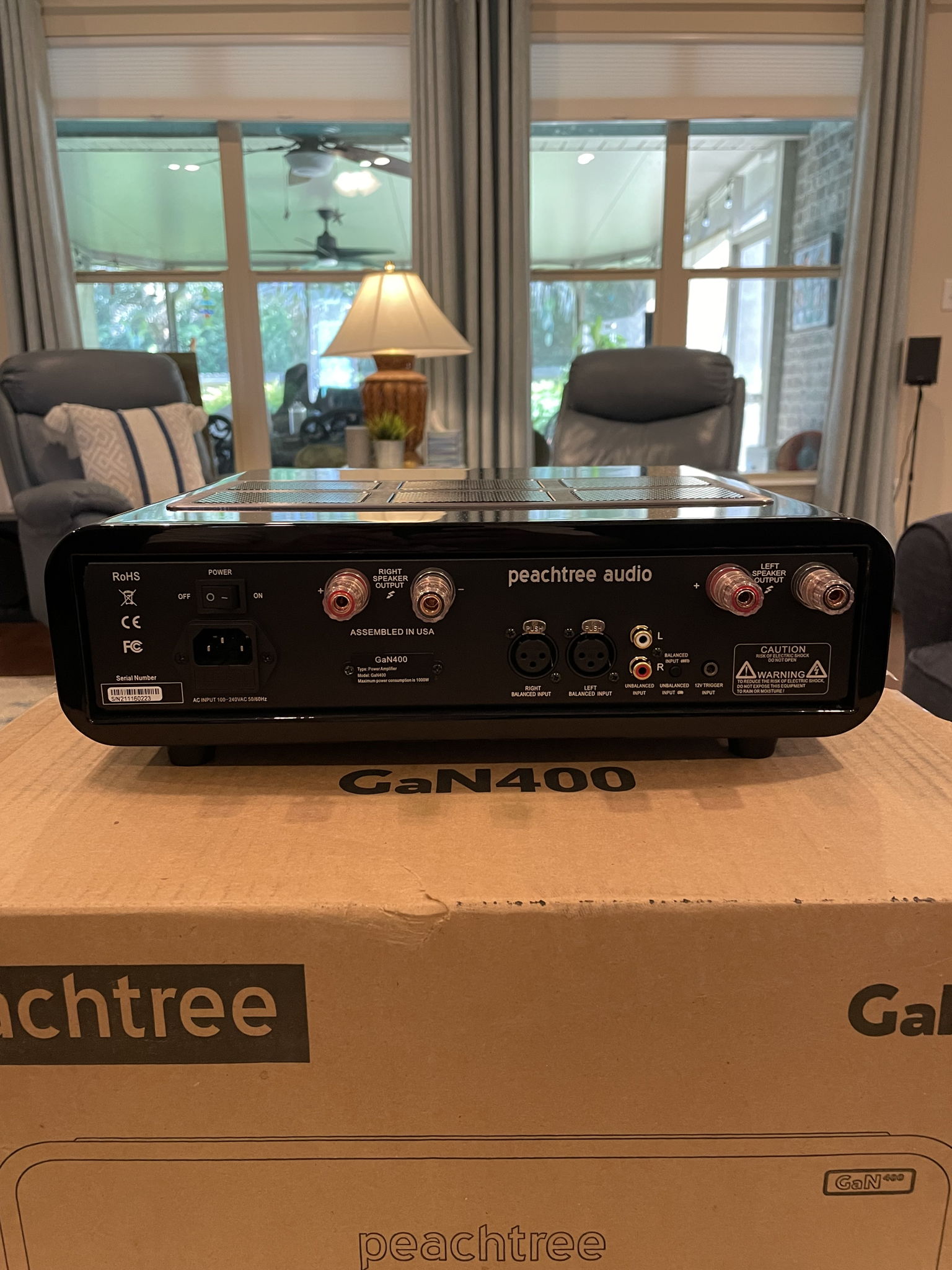 Peachtree Audio GaN400 5