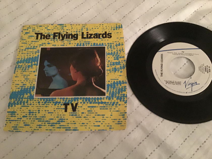 The Flying Lizards  TV 45 With Picture Sleeve