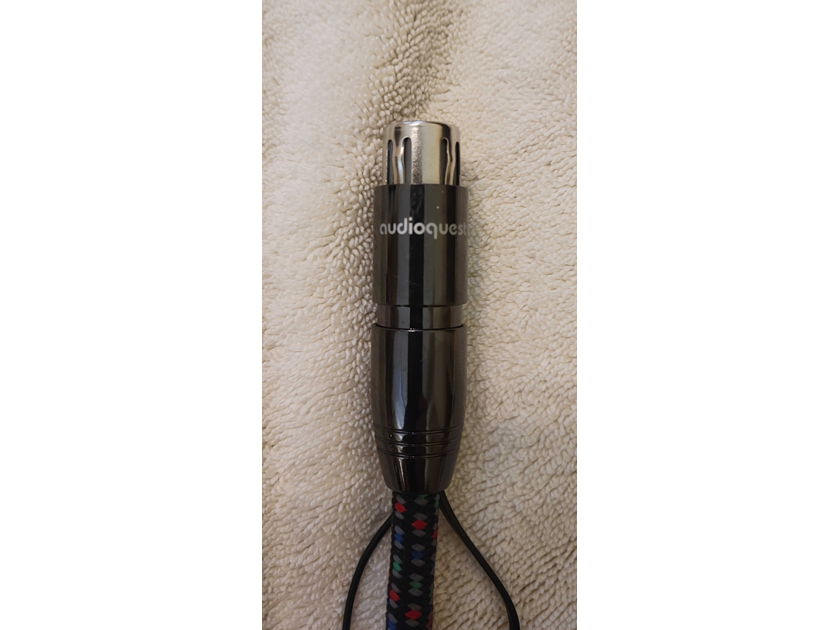 Audioquest Sub-3 Subwoofer Cable XLR 7.5 Meter (24.6 Feet) Upgraded 72V DBS - Excellent Condition
