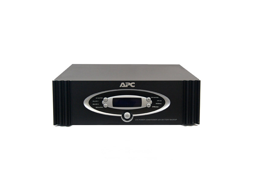APC S15BLK 1.5kVA S Type Power Conditioner with Battery Backup Black 120V
