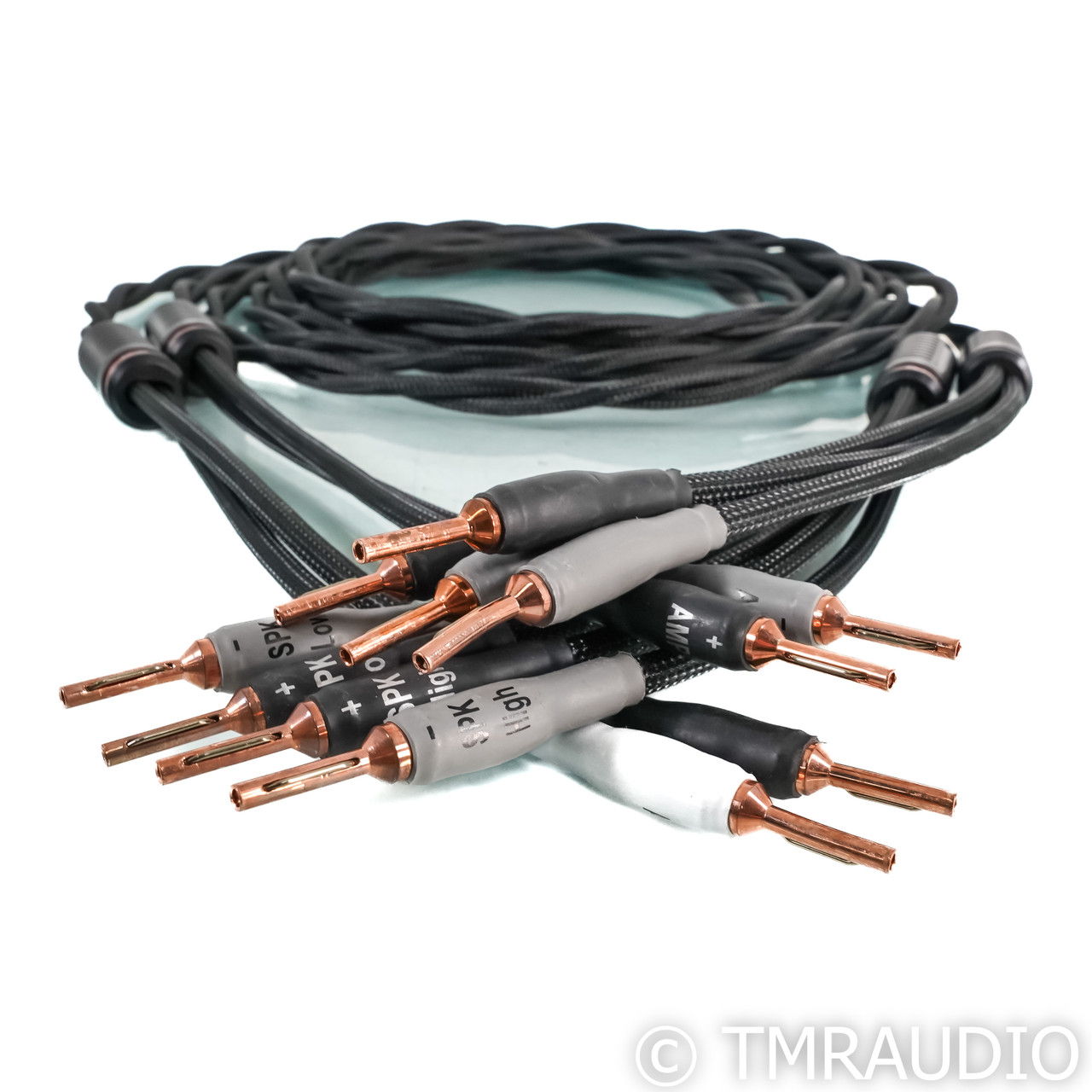 Shunyata Research Delta v2 Bi-Wire Speaker Cables; 4m P...