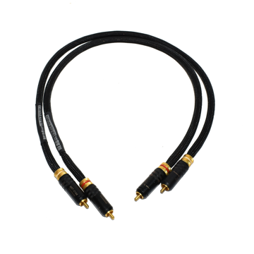 PAIR Kimber Kable HERO .5m 1.75ft  Interconnect RCA Aud...