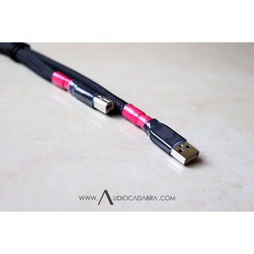 Audiocadabra Xtrimus™ Solid-Silver SuperQuiet™ USB Cables