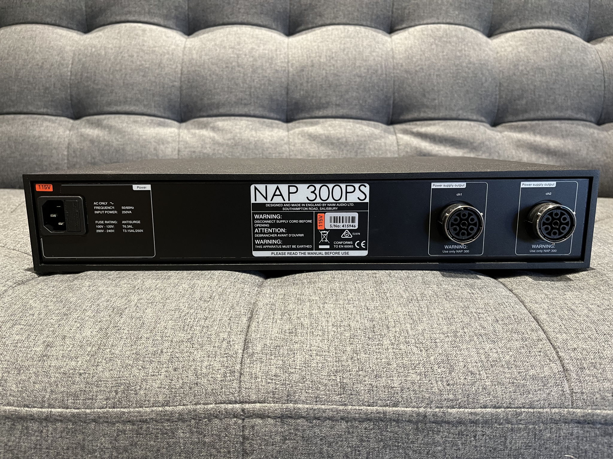 Naim - NAP 300 DR - Customer Trade In!!! - 12 Months In... 6