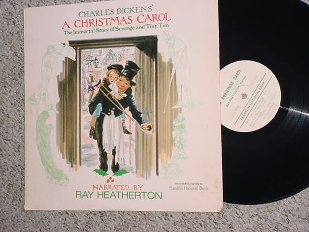 Charles Dickens  - A Christmas Carol lp record Ray Heat...
