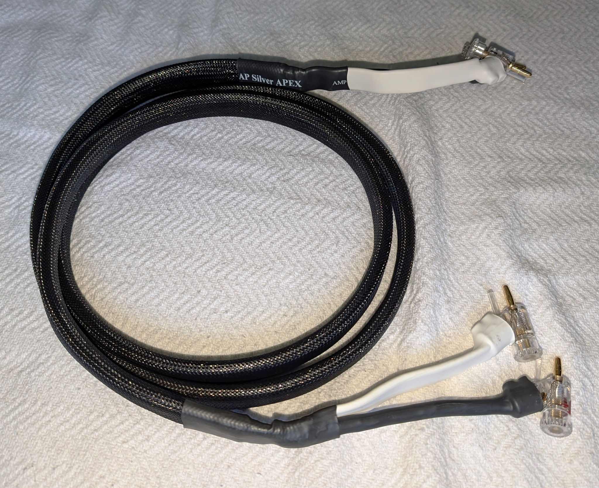 Analysis Plus Silver Apex Speaker Cable 6ft pair w/WBT ... 6