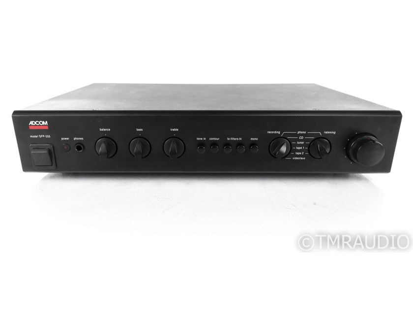 Adcom GFP-555 Stereo Preamplifier; GFP555; MM Phono (21699)