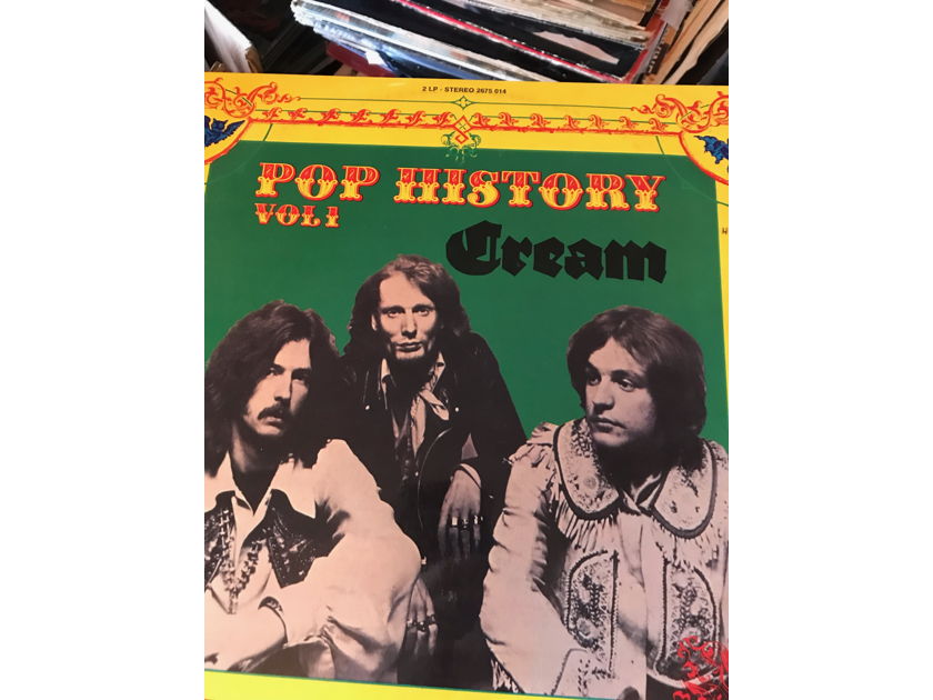 2LP Cream: Pop History Vol. 1  2LP Cream: Pop History Vol. 1