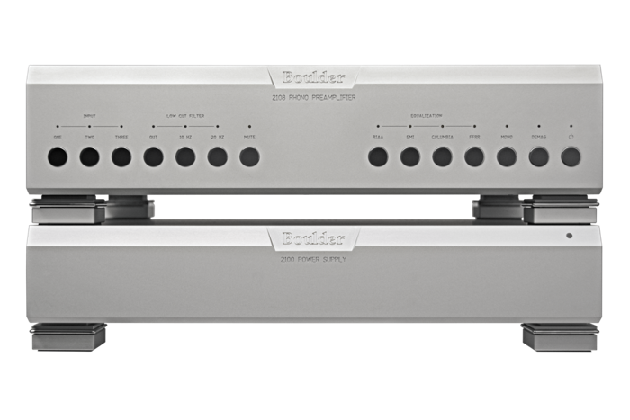 BOULDER 2108 PHONO PREAMPLIFIER WITH BOULDER 2100 POWER...