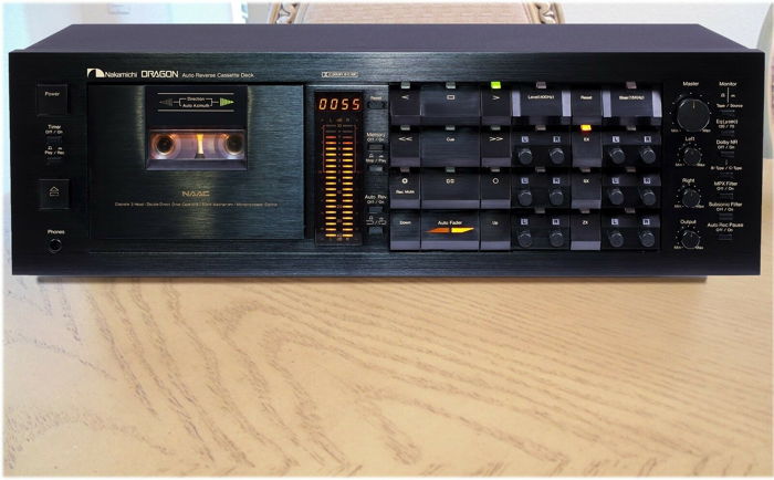 NAKAMICHI DRAGON Audiophile Cassette deck,Willy Hermann...