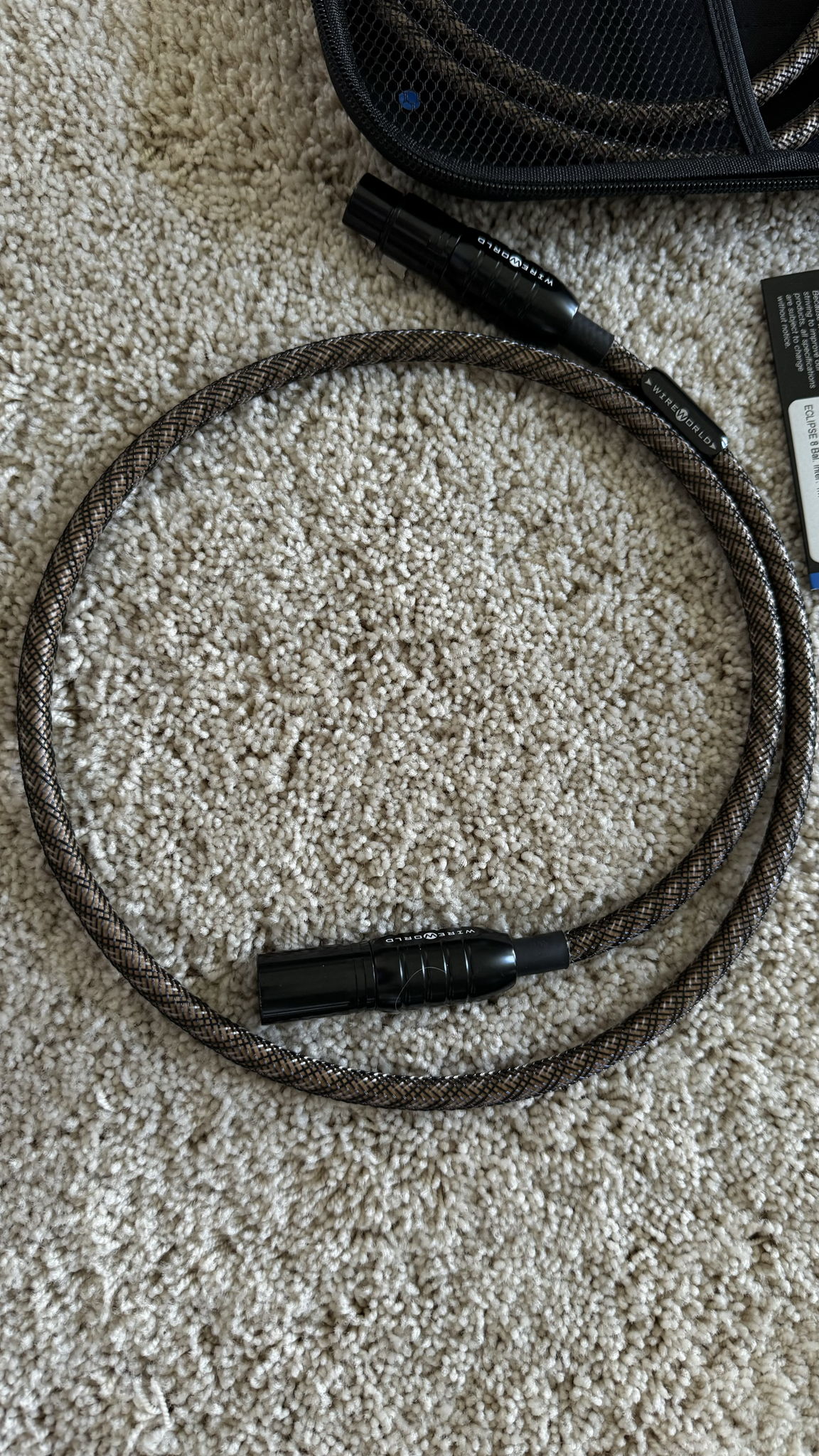 Wireworld Eclipse 8 XLR Interconnect 1.0m 3