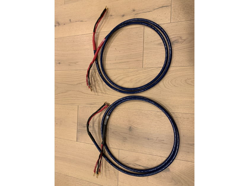 Cardas Audio Crosslink Speaker Cables, Pair, Bi-wire, Spades, 2.5 meters
