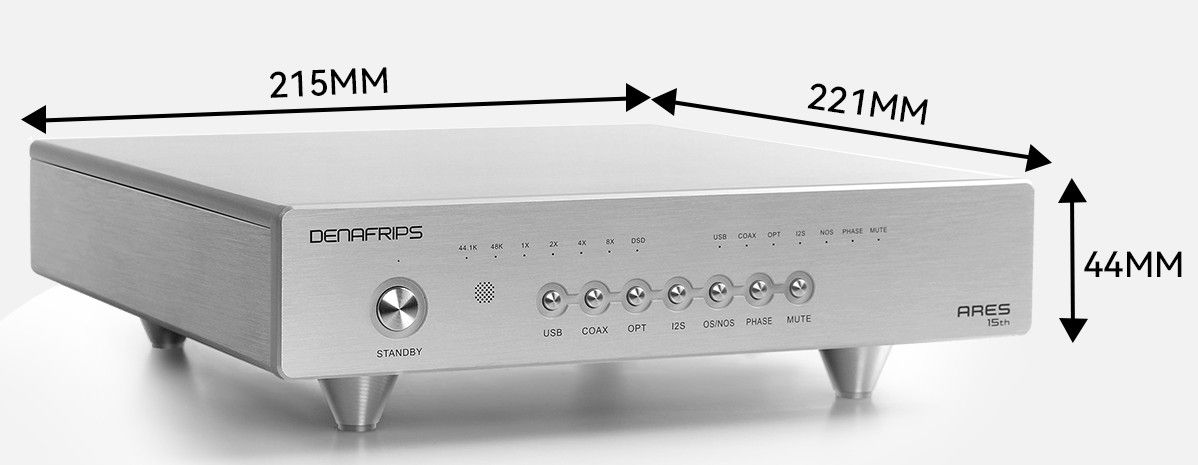 Denafrips - New Ares- Gen 15 Dac - class leading perfor...