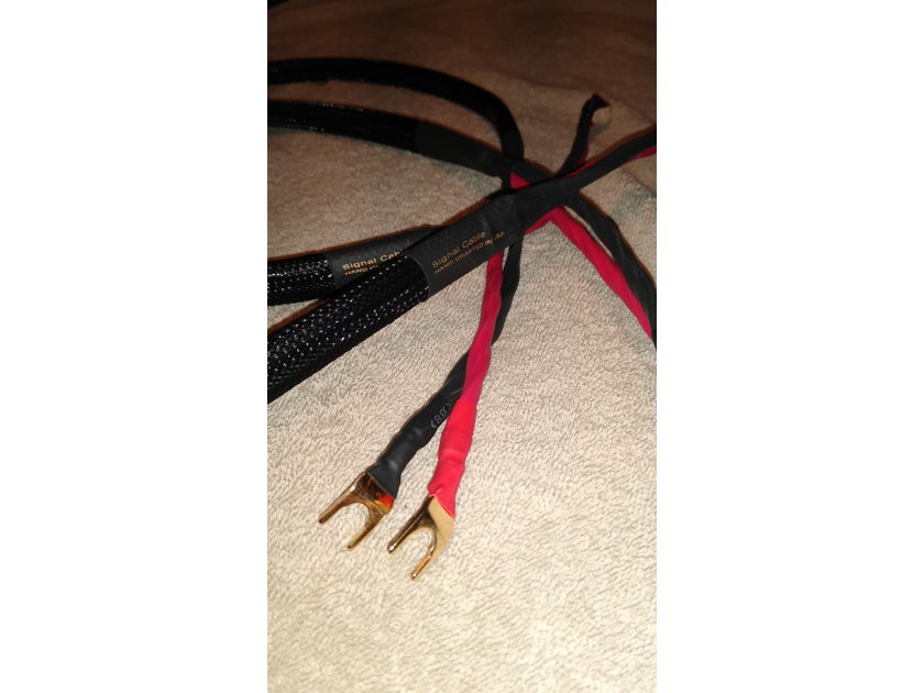 Signal Cable - Ultra Speaker Cables 4' spades