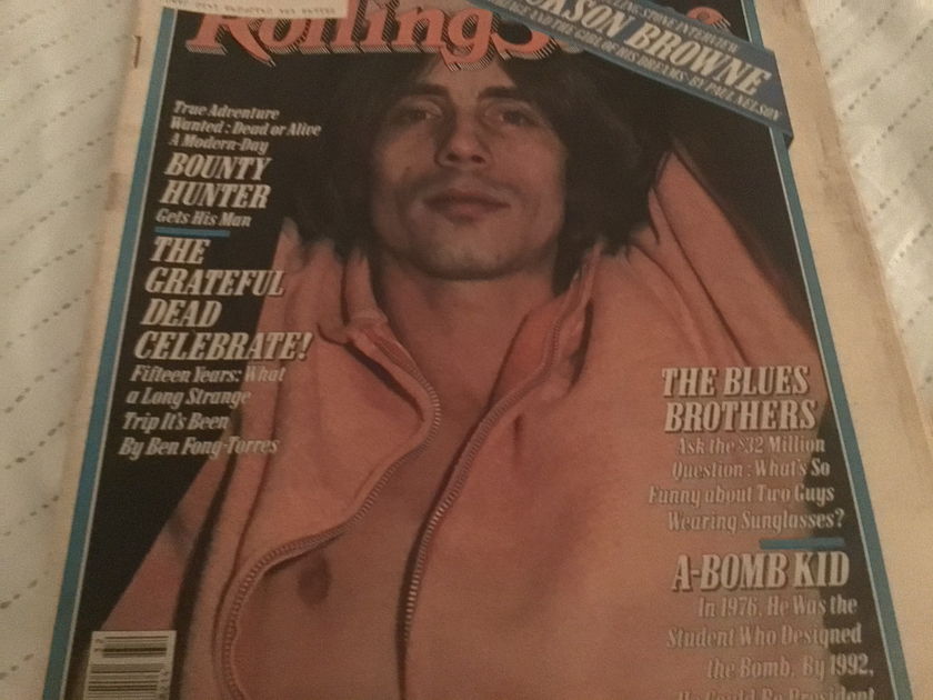 Jackson Browne  Rolling Stone Magazine 1980