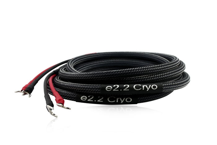 AAC e2.2 Cryo Speaker Cable Pair--  Cryo Treated and En...