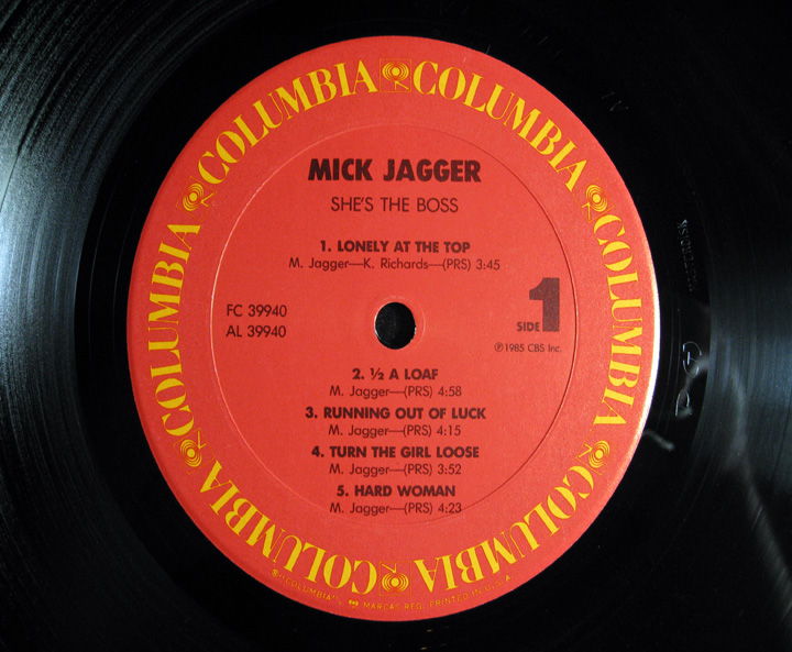 Mick Jagger - She's The Boss - 1985 Columbia FC 39940 5