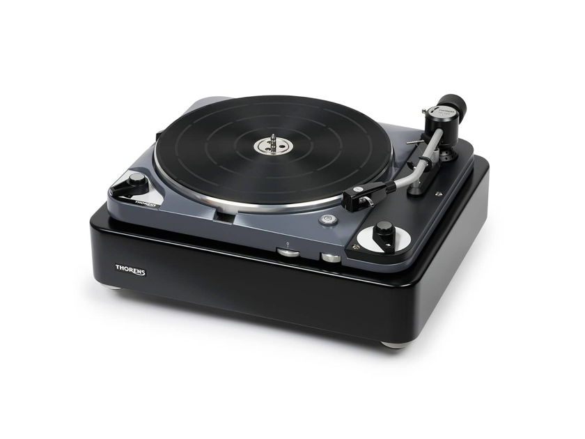 Stereophile 2021 Analog Product of the Year! -- Thorens TD 124 DD (Direct Drive) Turntable w/ Tonearm and Linear-Tracking Headshell -- Like-New Demo (5 Months Old)