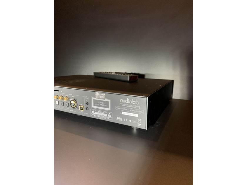 Audiolab 8300CD  Digital Preamp/DAC/CD player Black New Open Box