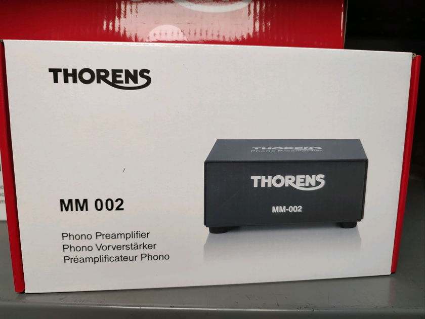 Thorens MM-002 Moving Magnet Phono Stage-Black