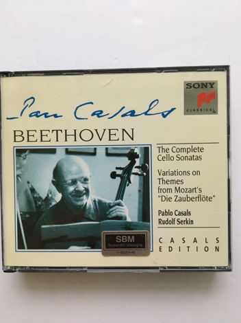 Casals Beethoven Serkin  Complete Cello sonatas Cd set ...