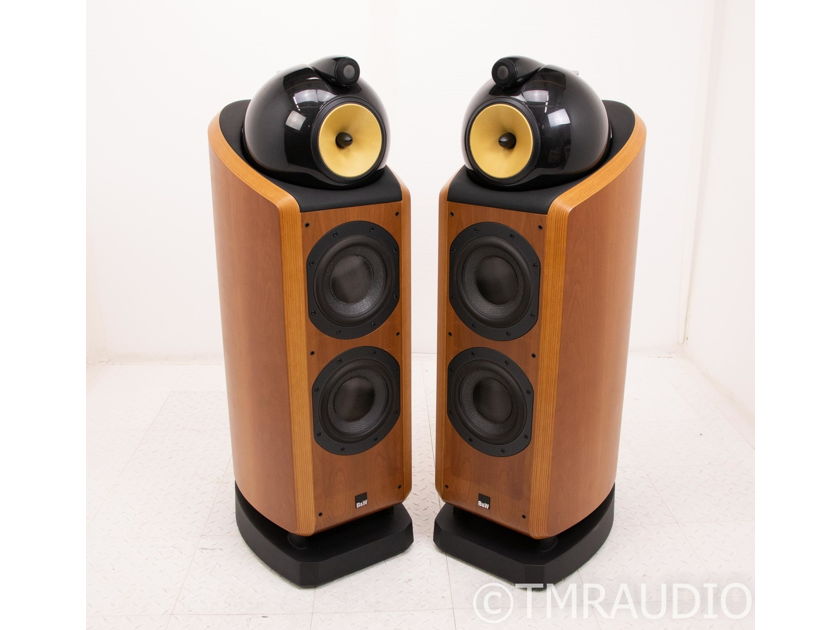 B&W 802D Floorstanding Speakers; Cherry Pair; 802-D (18935)