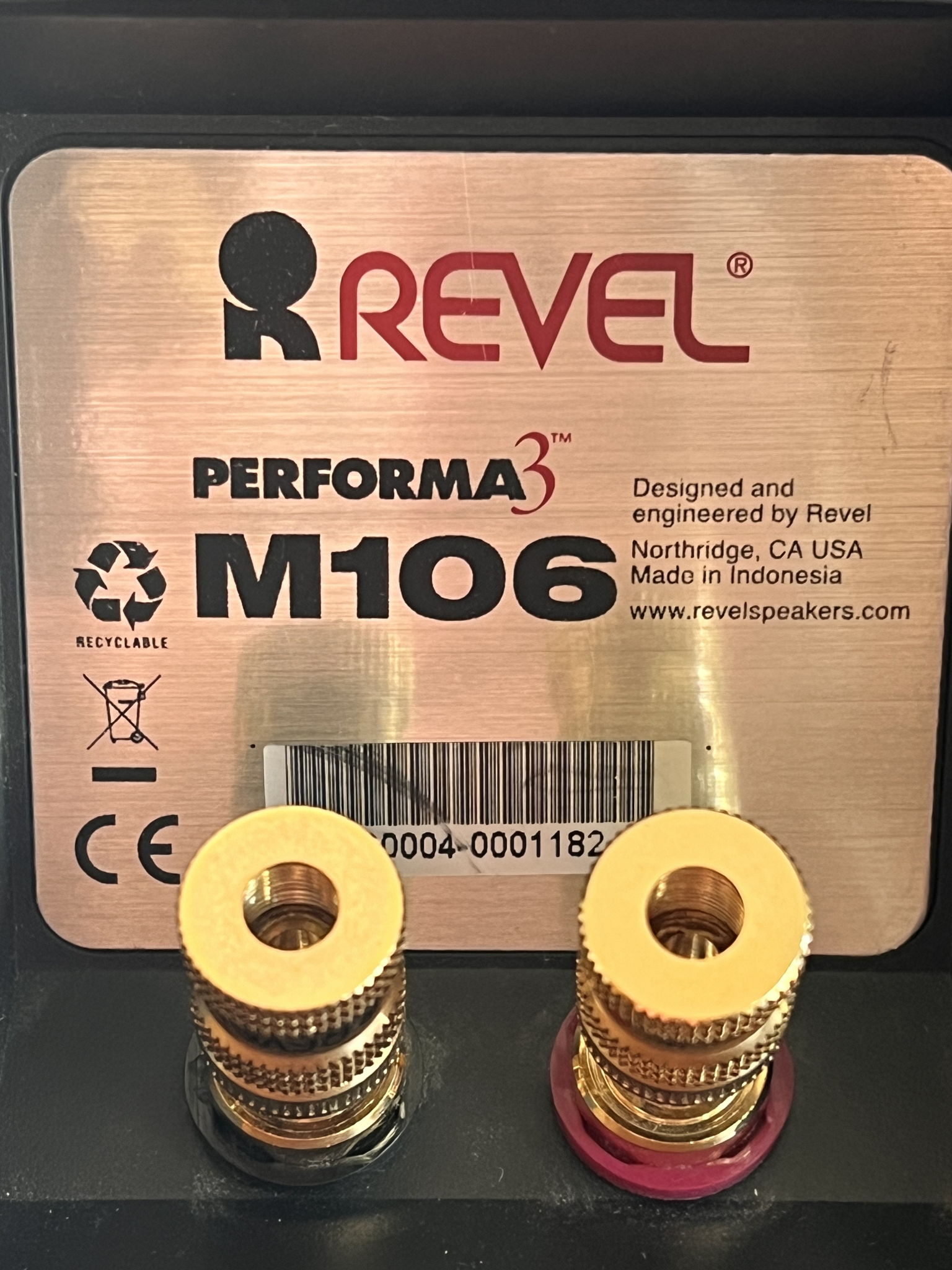 Revel Performa3 M106 3