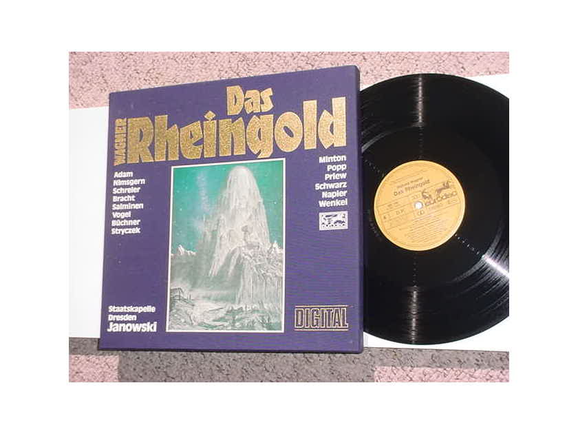 Classical 3 lp record box set Wagner - Das Rheingold Janowski has booklet  Eurodisc digital see add