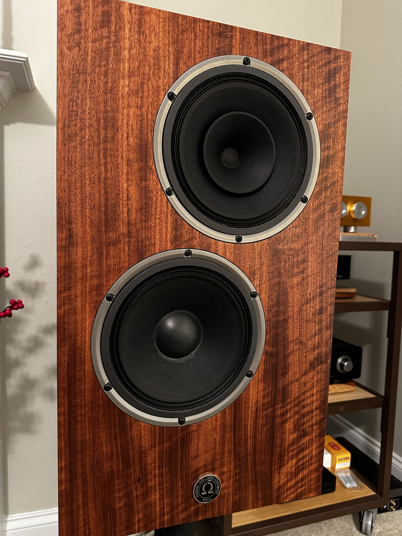 Vintage best sale omega speakers