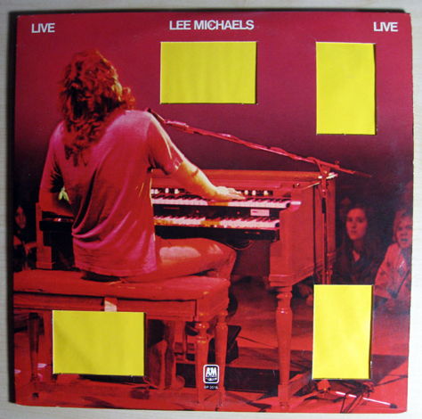 Lee Michaels - Live 1973 EX+ Double Vinyl LP A&M Record...