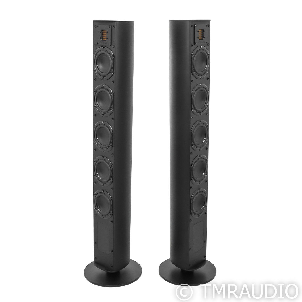 Piega ACE 50 Wireless Floorstanding Speakers; Black Pai... 5