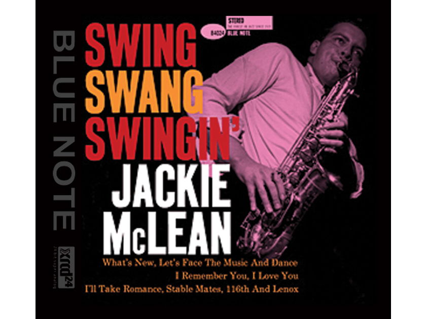 Jackie McLean Swing, Swing, Swinging - XRCD24