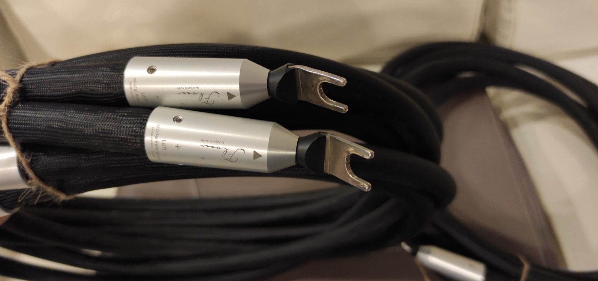 Argento Audio  Flow Master Reference 3m speaker cables 4