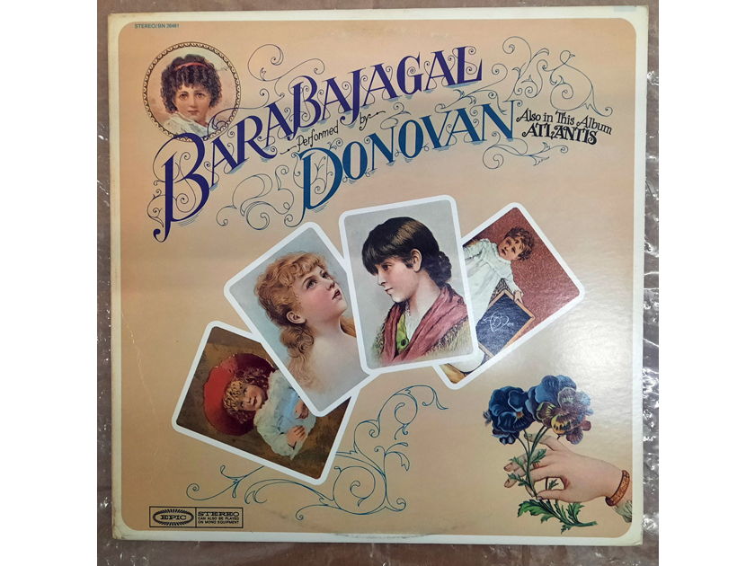 Donovan – Barabajagal 1969 NM ORIGINAL VINYL LP Epic Records BN 26481
