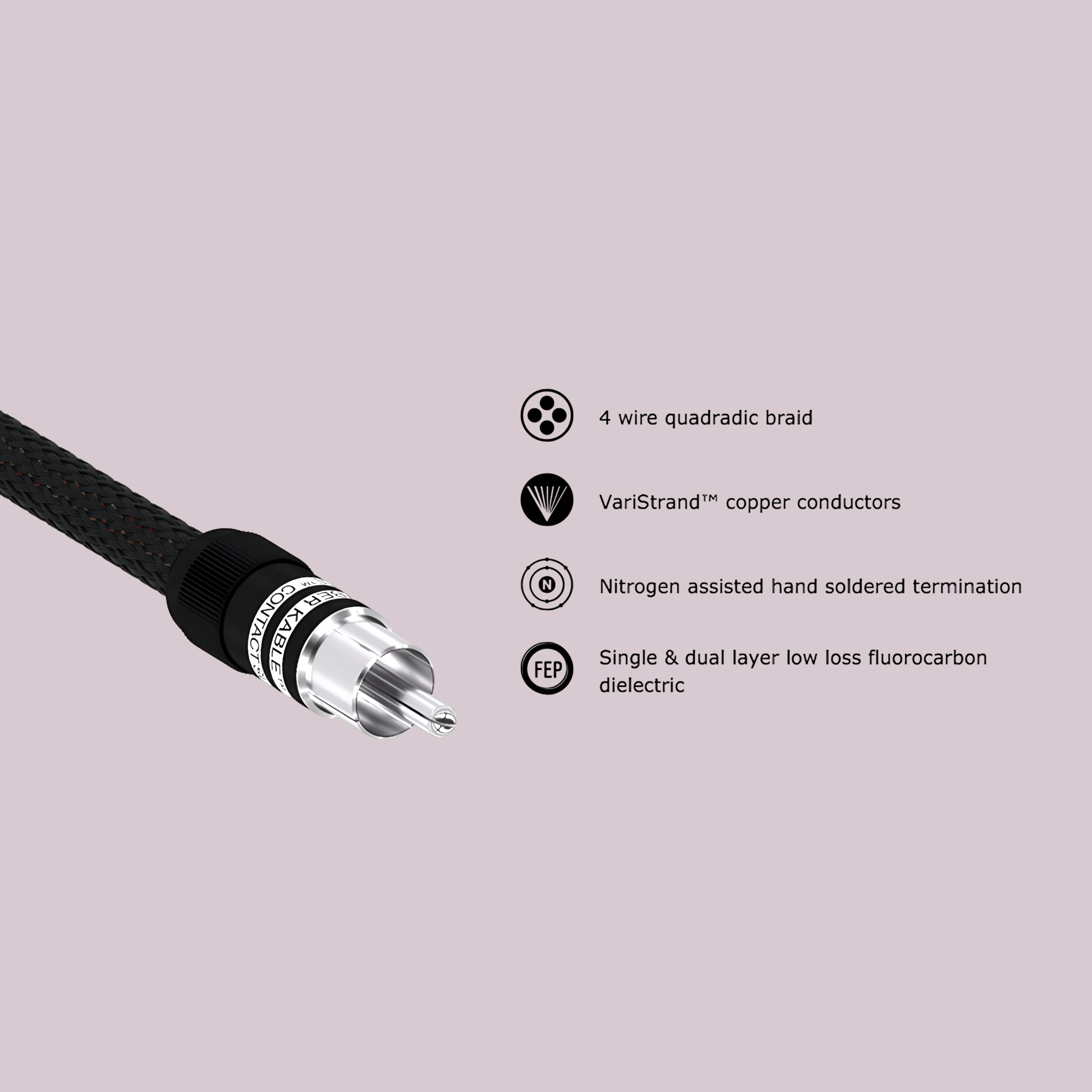 Kimber Kable Hero Interconnect Cable - 0.5 Meter - Ultr... 4