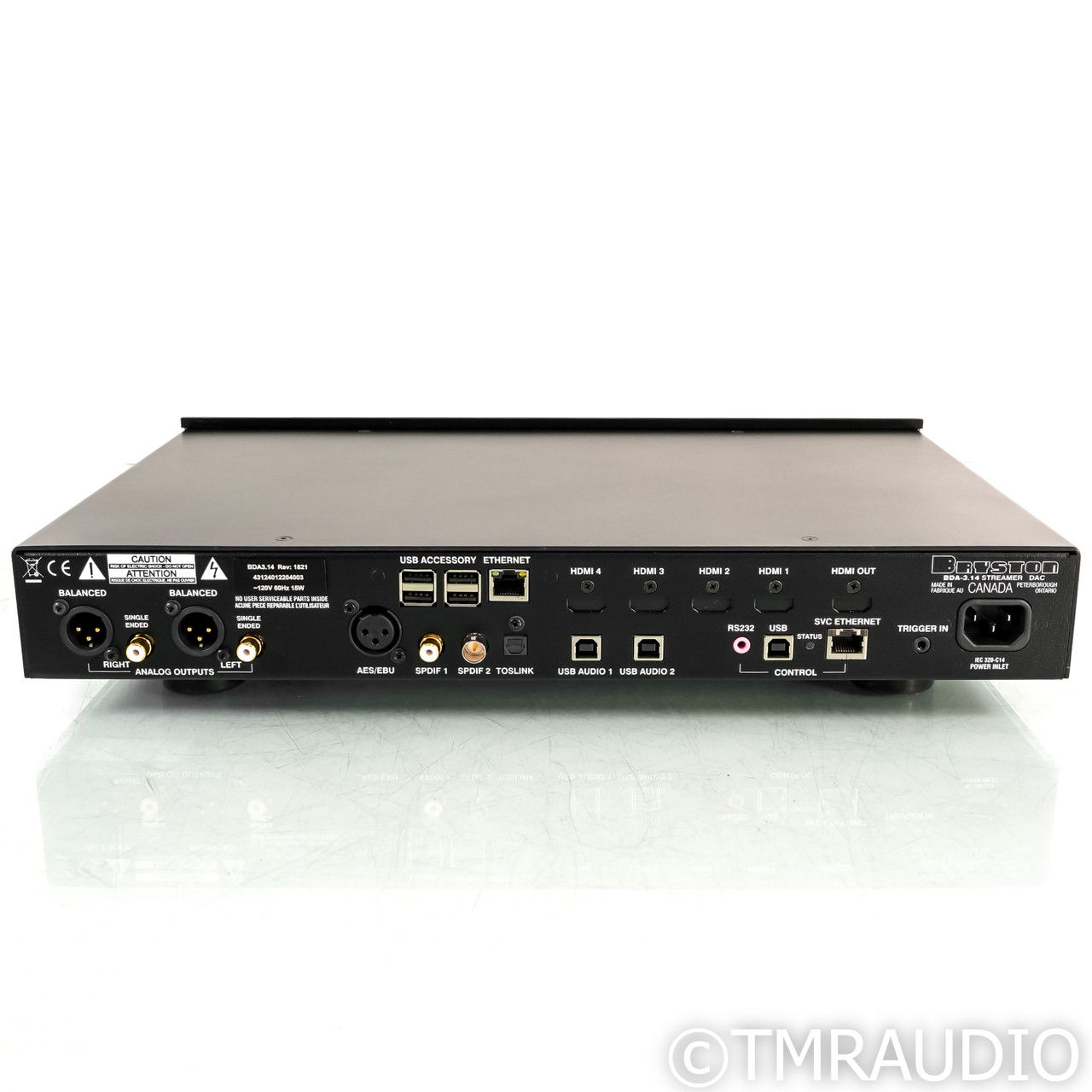 Bryston BDA-3.14 Network Streaming DAC; D/A Converter (... 5